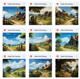 Ultimate Fable Path Background Bundle