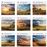 Ultimate Home Sweet Home Background Bundle