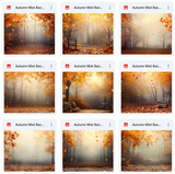 Ultimate Autumn Haze Background Bundle