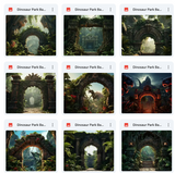 Ultimate Dinosaur Park Background Bundle