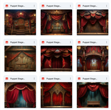Ultimate Puppet Stage Background Bundle