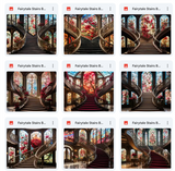 Ultimate Fairytale Stairs Background Bundle