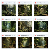 Ultimate Jungle Explorer Background Bundle