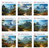 Ultimate Prehistoric Path Background Bundle