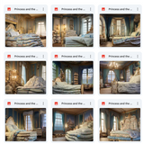 Ultimate Princess and the Pea Background Bundle