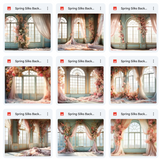 Ultimate Spring Silks Background Bundle