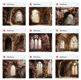 Ultimate Wild Rose Background Bundle