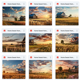Ultimate Home Sweet Home Background Bundle