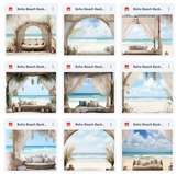 Ultimate Boho Beach Background Bundle