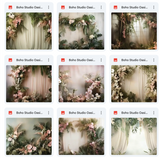 Ultimate Boho Studio Oasis Background Bundle