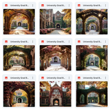 Ultimate University Grad Background Bundle