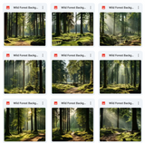 Ultimate Wild Forest Background Bundle