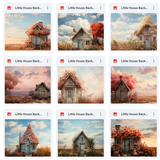 Ultimate Little House Background Bundle