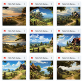 Ultimate Fable Path Background Bundle
