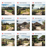 Ultimate Ranch Gate Background Bundle