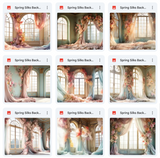 Ultimate Spring Silks Background Bundle