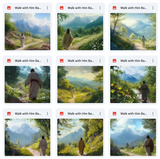 Ultimate Walk with Him Background Bundle