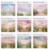 Ultimate Easter Path Background Bundle