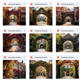 Ultimate University Grad Background Bundle