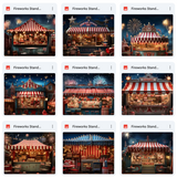 Ultimate Fireworks Stand Background Bundle