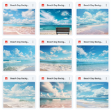 Ultimate Beach Day Background Bundle