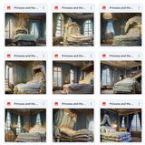 Ultimate Princess and the Pea Background Bundle