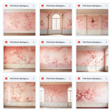 Ultimate Pink Room Background Bundle