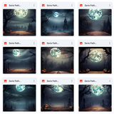 Ultimate Eerie Path Background Bundle