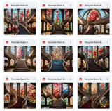 Ultimate Fairytale Stairs Background Bundle