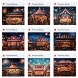 Ultimate Fireworks Stand Background Bundle