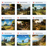 Ultimate Fable Path Background Bundle