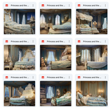 Ultimate Princess and the Pea Background Bundle