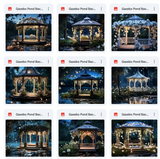 Ultimate Pond Gazebo Background Bundle