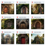 Ultimate Castle Door Background Bundle