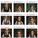 Fine Art Little Scholars Asset Pack