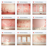 Ultimate Pink Room Background Bundle