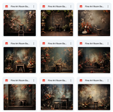 Ultimate Fine Art Room Background Bundle