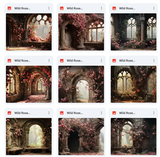 Ultimate Wild Rose Background Bundle