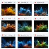 Ultimate Sports Chalk Studio Background Bundle