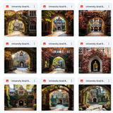 Ultimate University Grad Background Bundle