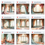 Ultimate Spring Silks Background Bundle