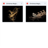 Magical Christmas Magic Overlays
