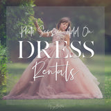 Photo Session Add On: Dress Rental