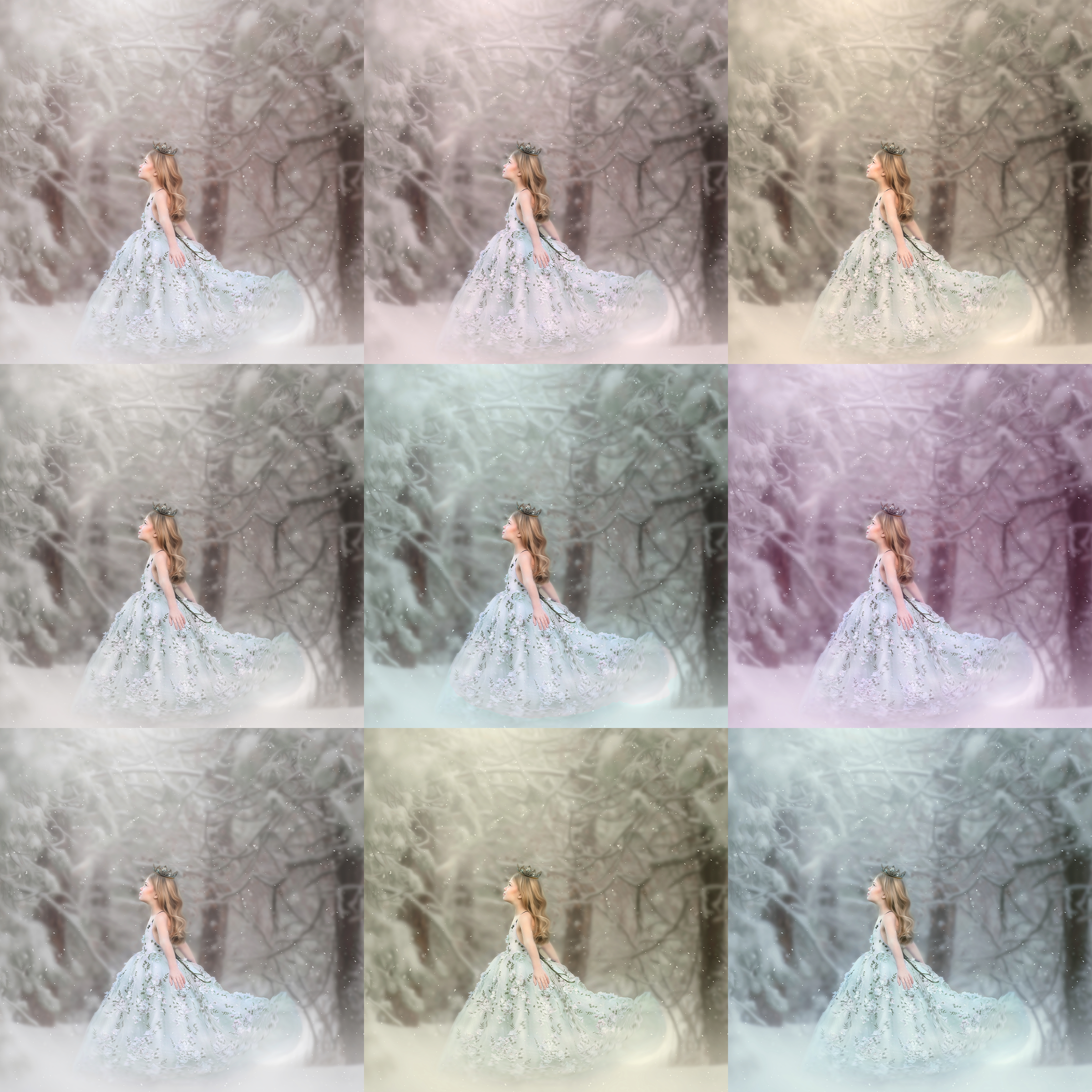 Ethereal Spring Pastel Tones Action Set - Meg Bitton Productions