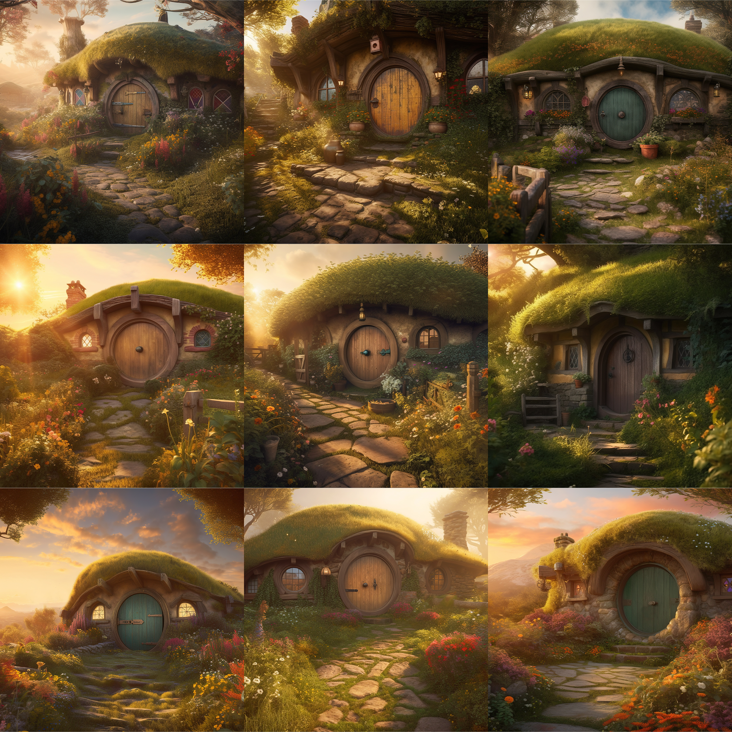 Moss House Digital Background Bundle - Meg Bitton Productions