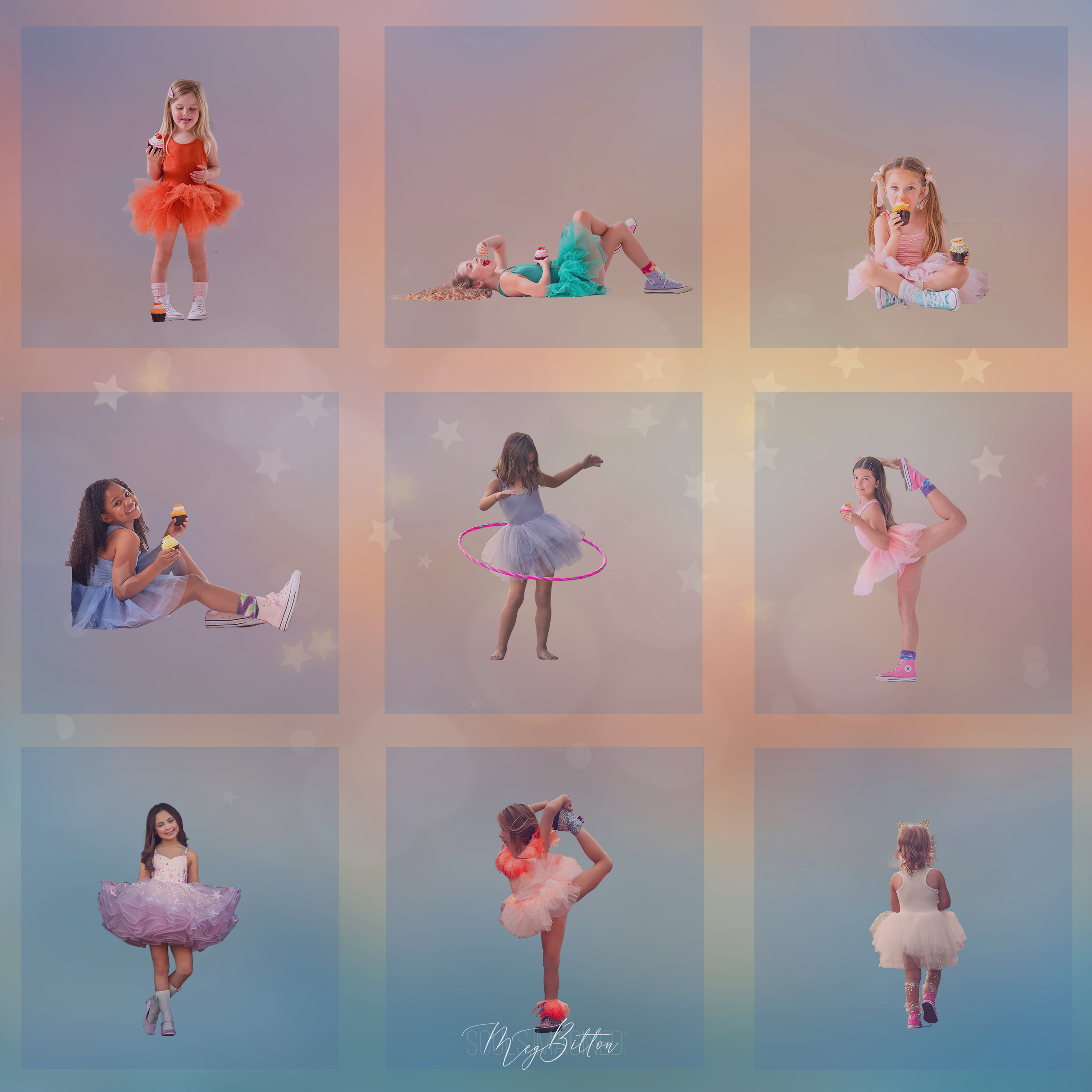 Magical Tutu Model Overlays - Meg Bitton Productions