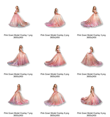Pop Princess Backgrounds & Overlays Asset Pack