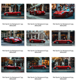 Pop Princess Backgrounds & Overlays Asset Pack