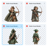 Magical Robin Hood Model Overlays