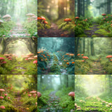 Ultimate Mushroom Path Background Bundle